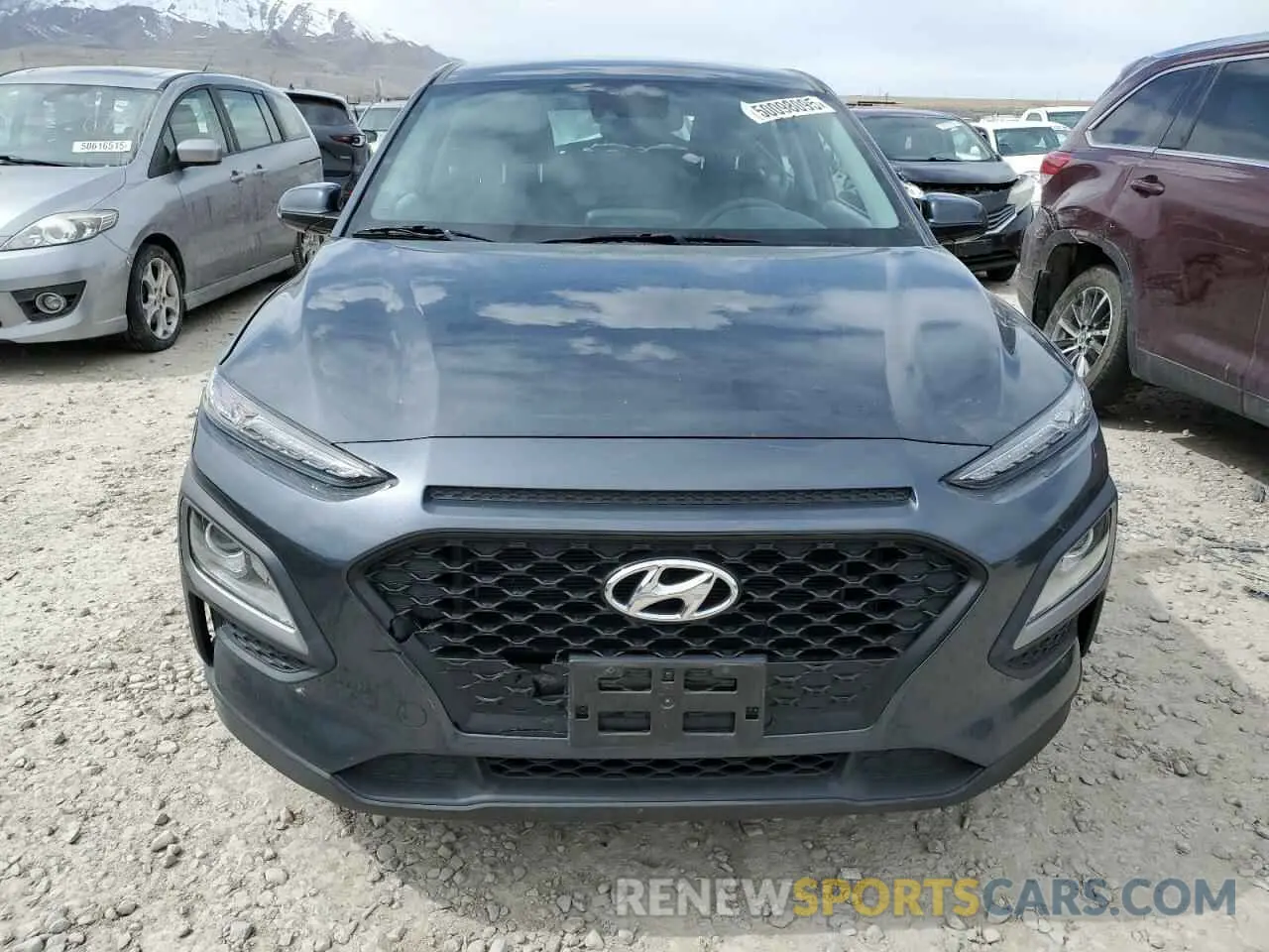 5 Photograph of a damaged car KM8K12AA5MU611760 HYUNDAI KONA 2021
