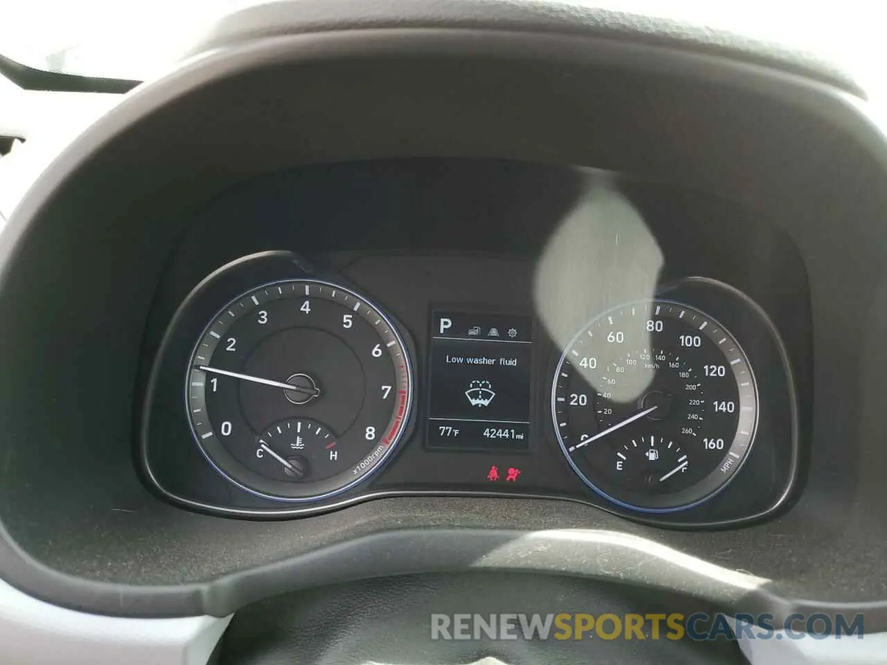 9 Photograph of a damaged car KM8K12AA5MU611760 HYUNDAI KONA 2021