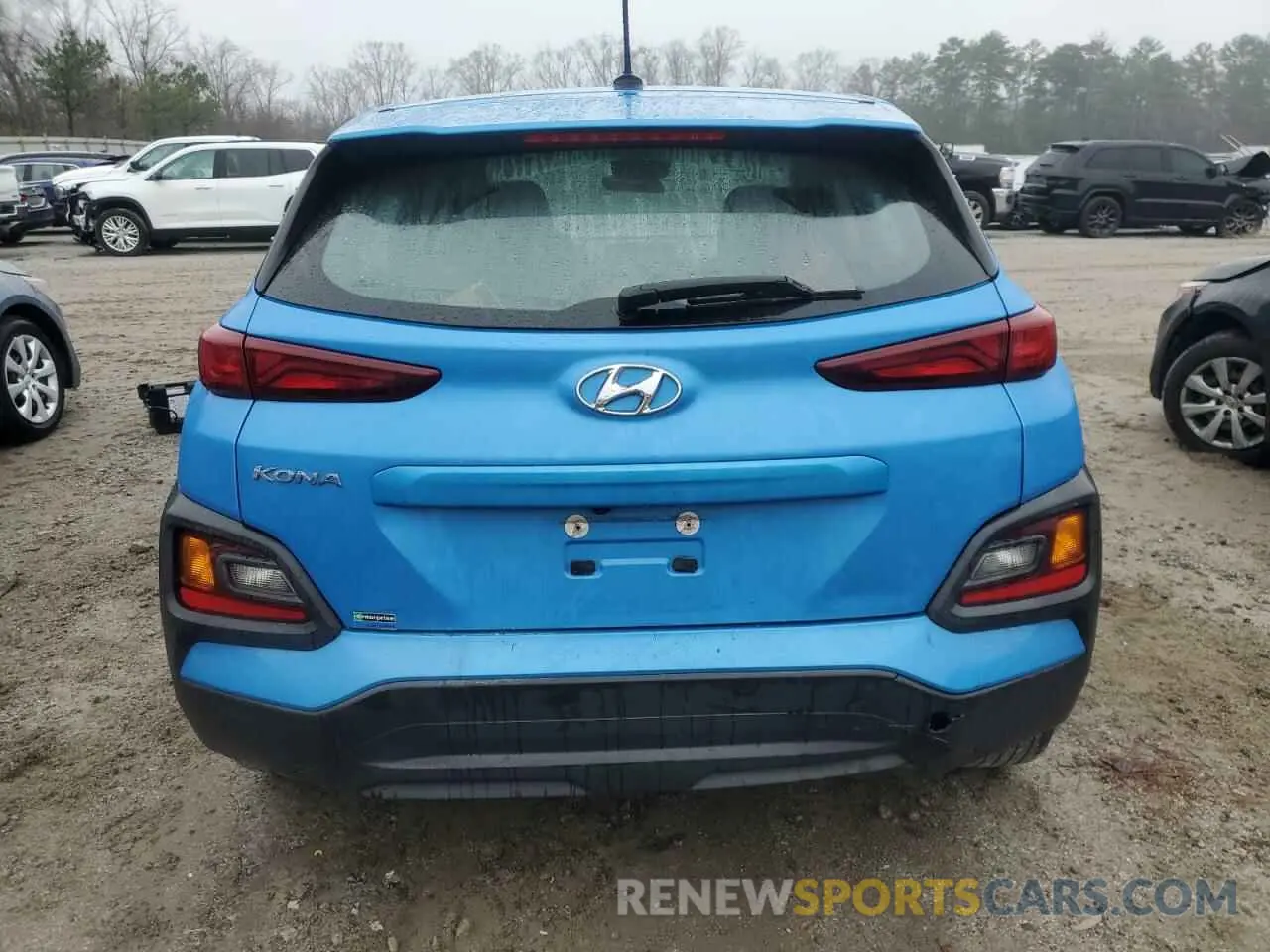 6 Photograph of a damaged car KM8K12AA5MU613332 HYUNDAI KONA 2021