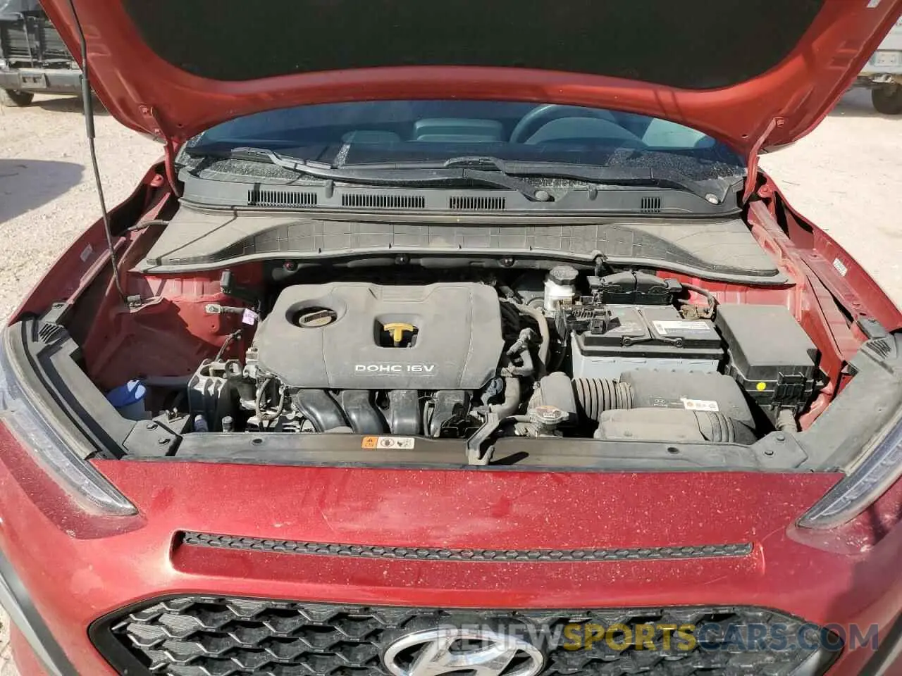 12 Photograph of a damaged car KM8K12AA5MU641177 HYUNDAI KONA 2021
