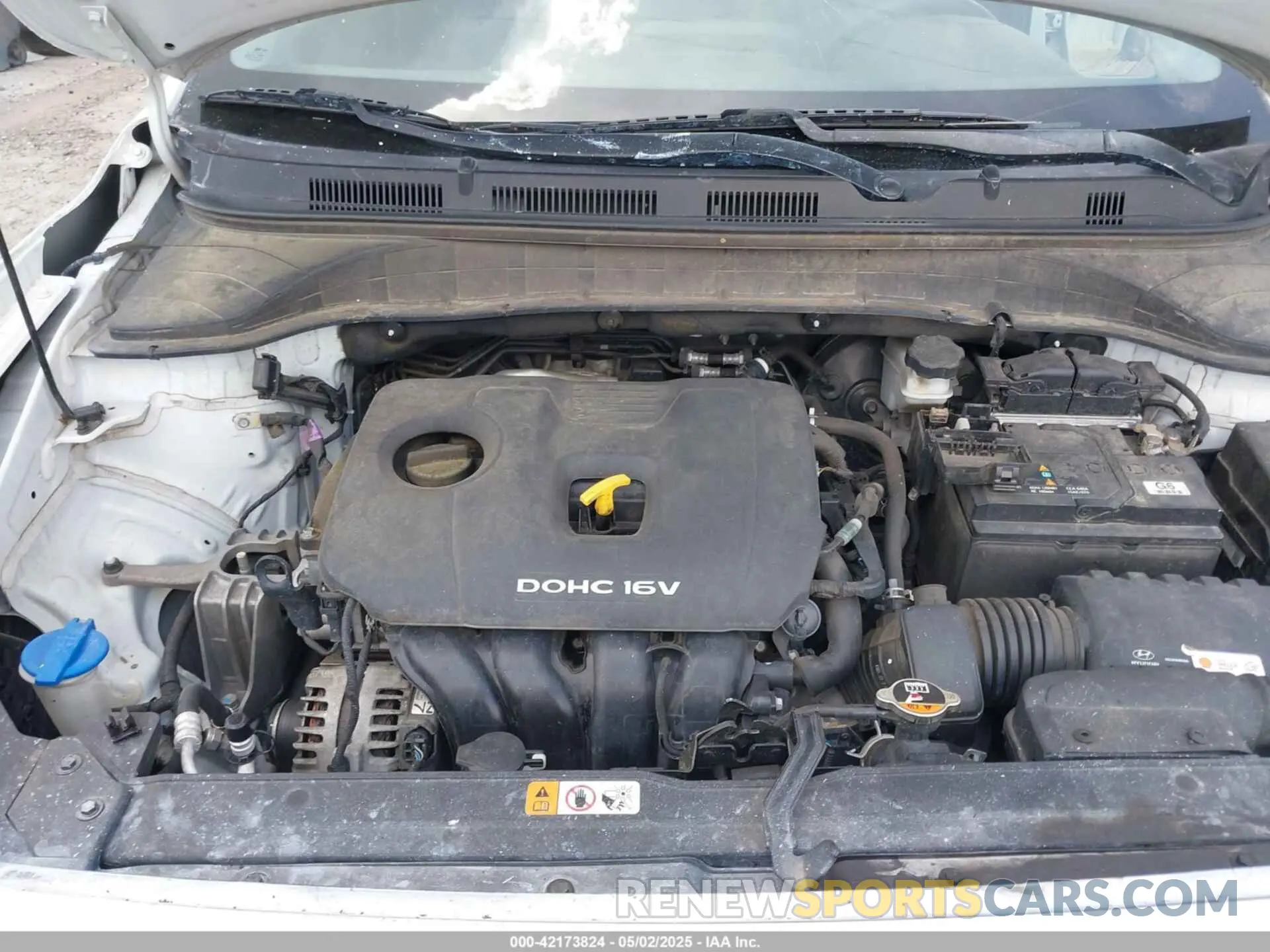 10 Photograph of a damaged car KM8K12AA5MU642460 HYUNDAI KONA 2021