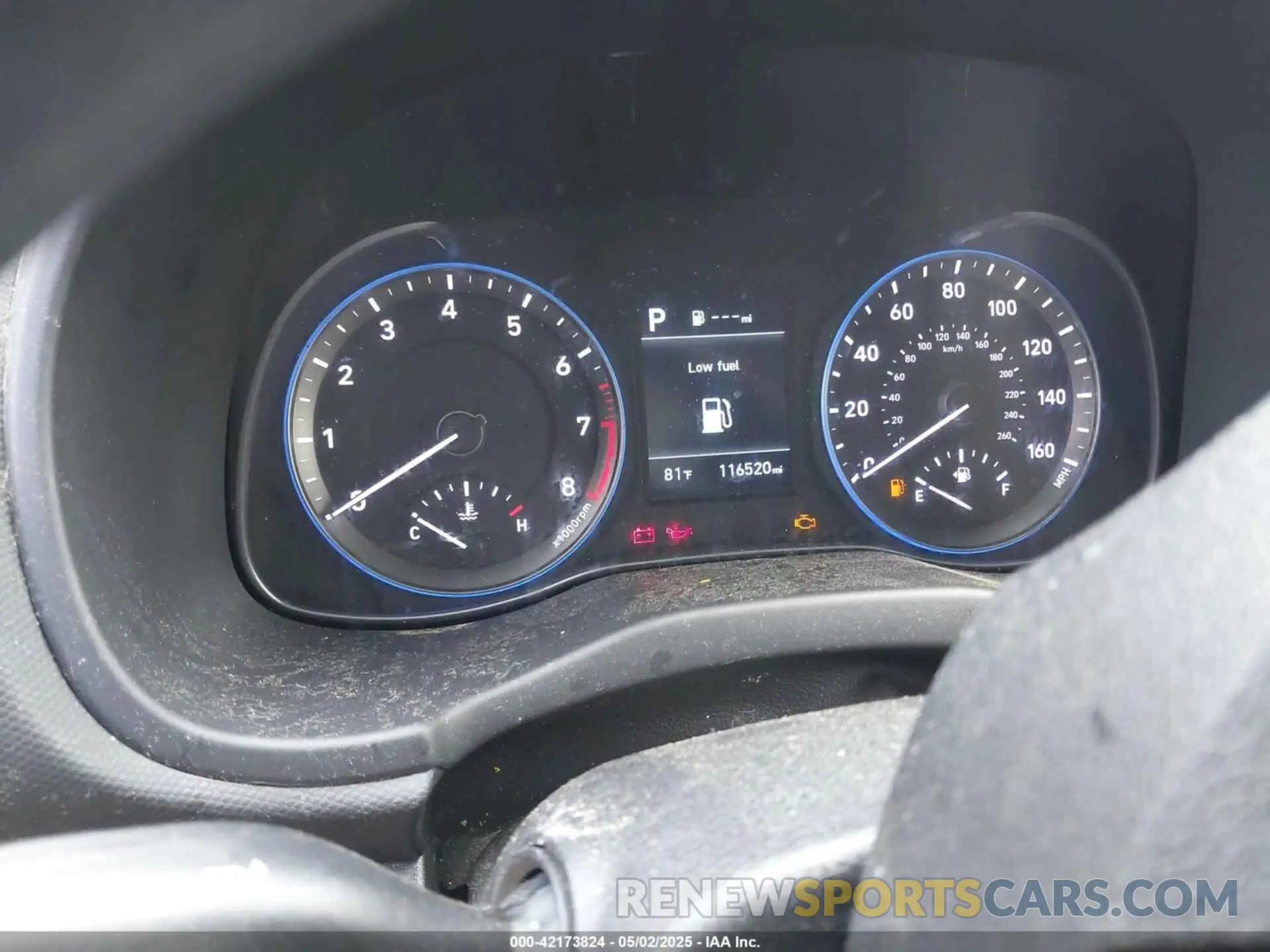 7 Photograph of a damaged car KM8K12AA5MU642460 HYUNDAI KONA 2021