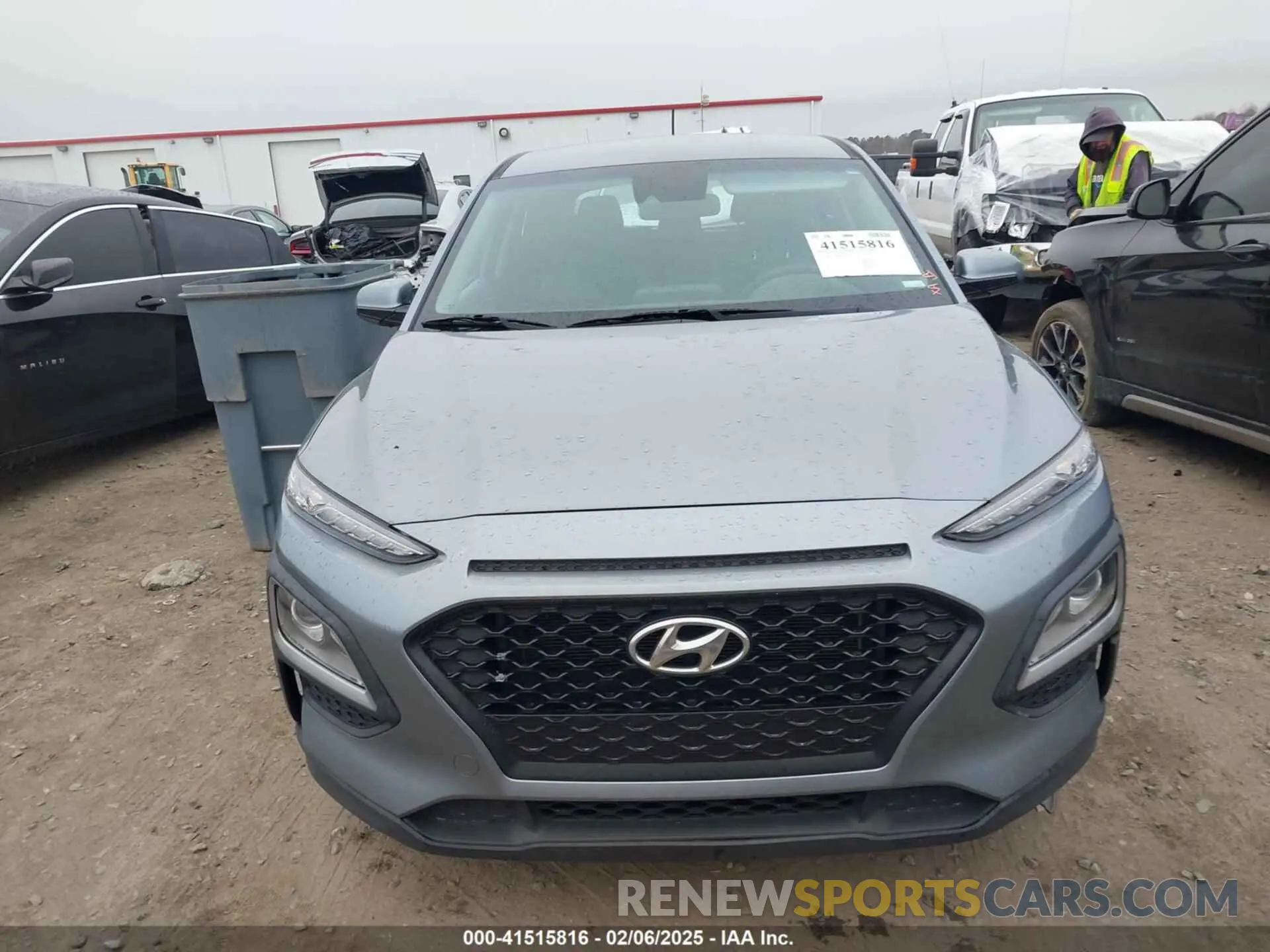 13 Photograph of a damaged car KM8K12AA5MU645651 HYUNDAI KONA 2021