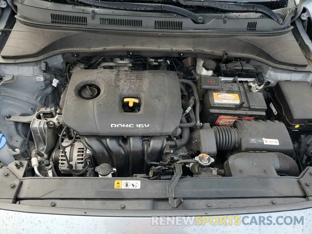 13 Photograph of a damaged car KM8K12AA5MU645844 HYUNDAI KONA 2021