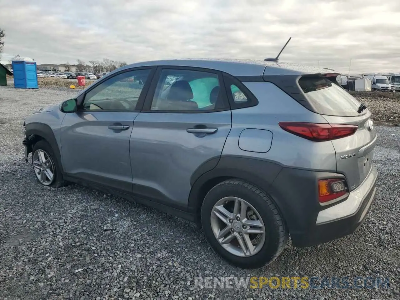 2 Photograph of a damaged car KM8K12AA5MU645844 HYUNDAI KONA 2021