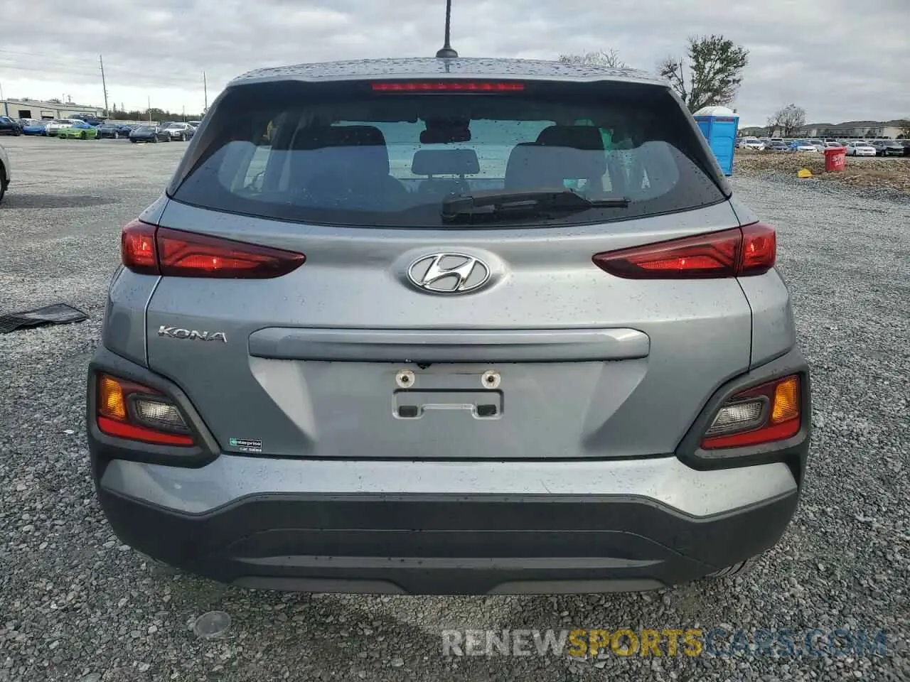 6 Photograph of a damaged car KM8K12AA5MU645844 HYUNDAI KONA 2021