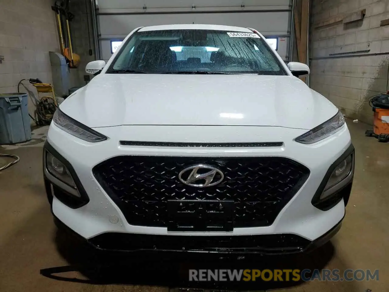 5 Photograph of a damaged car KM8K12AA5MU691612 HYUNDAI KONA 2021