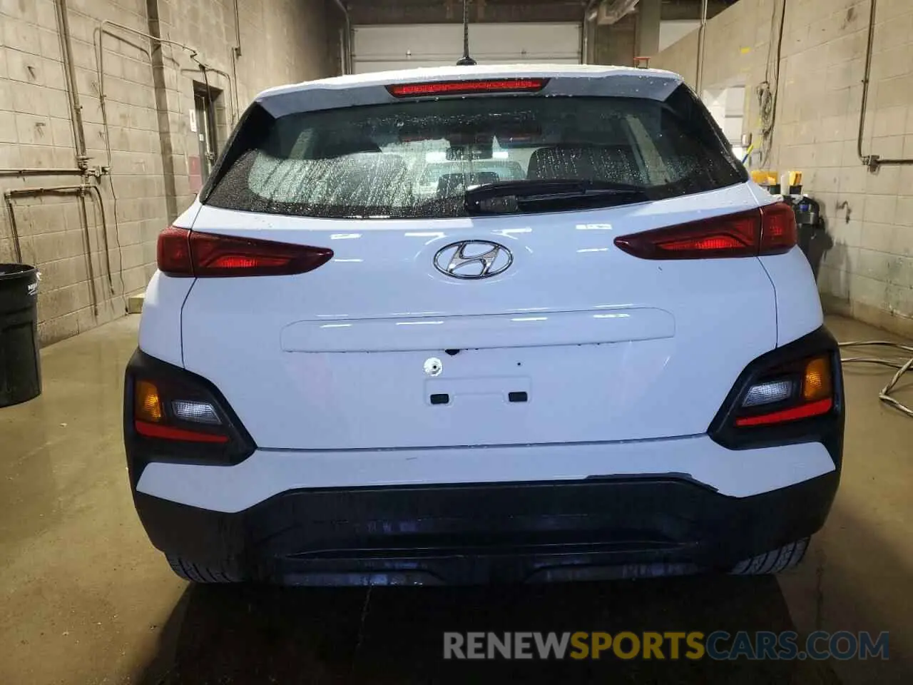 6 Photograph of a damaged car KM8K12AA5MU691612 HYUNDAI KONA 2021