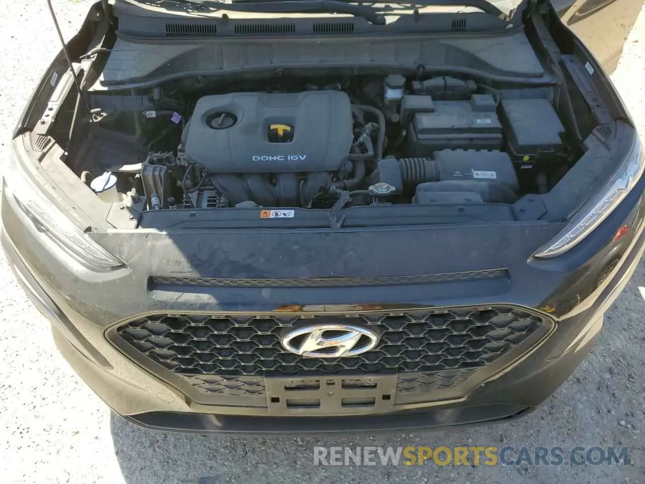 11 Photograph of a damaged car KM8K12AA6MU647750 HYUNDAI KONA 2021