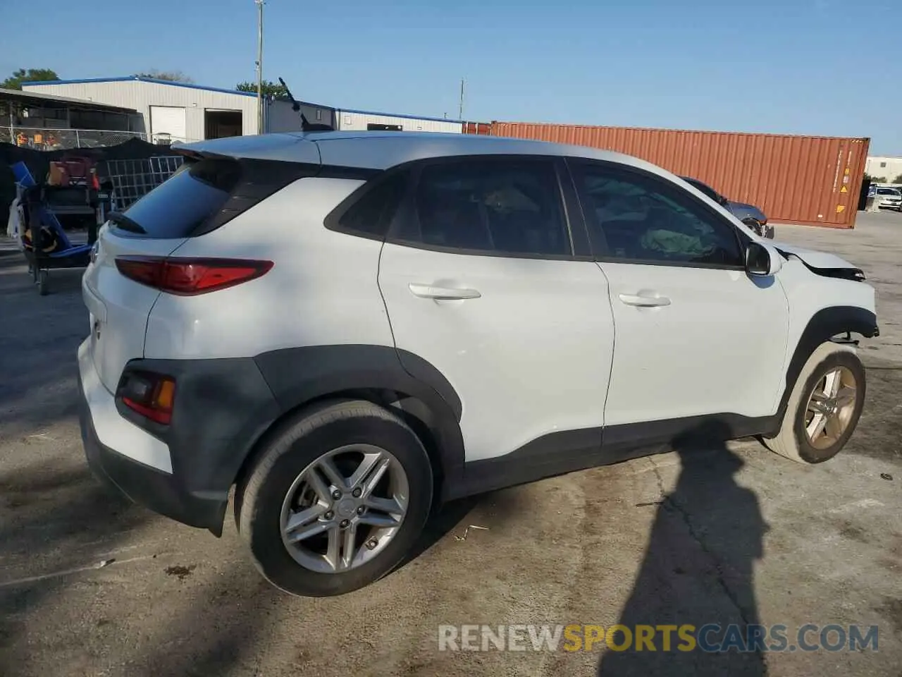 3 Photograph of a damaged car KM8K12AA6MU655234 HYUNDAI KONA 2021