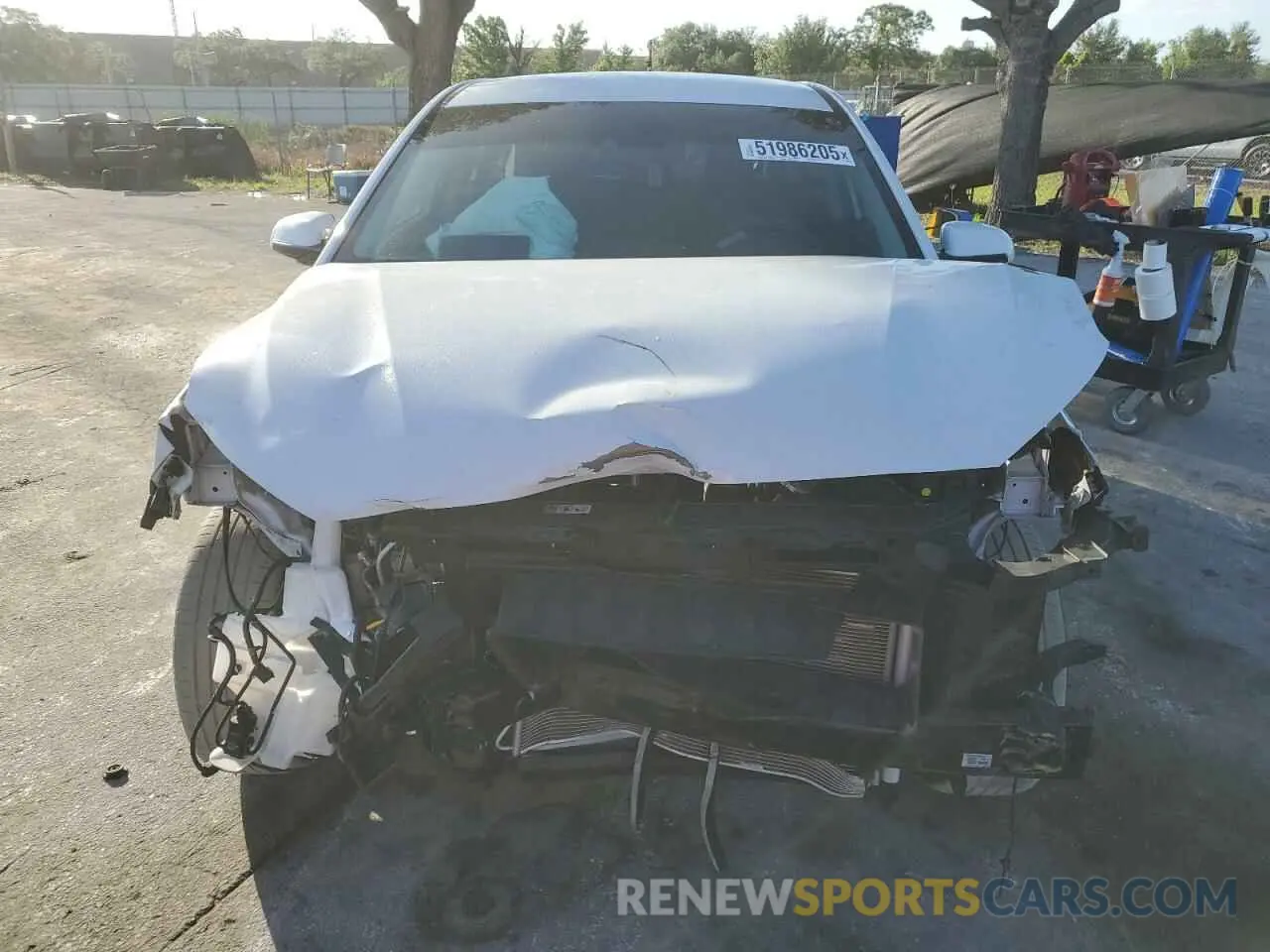 5 Photograph of a damaged car KM8K12AA6MU655234 HYUNDAI KONA 2021