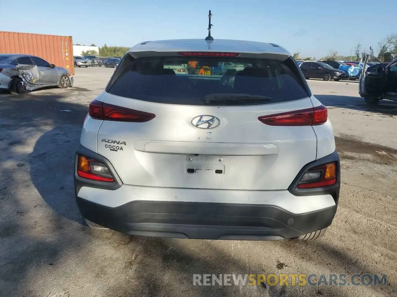 6 Photograph of a damaged car KM8K12AA6MU655234 HYUNDAI KONA 2021