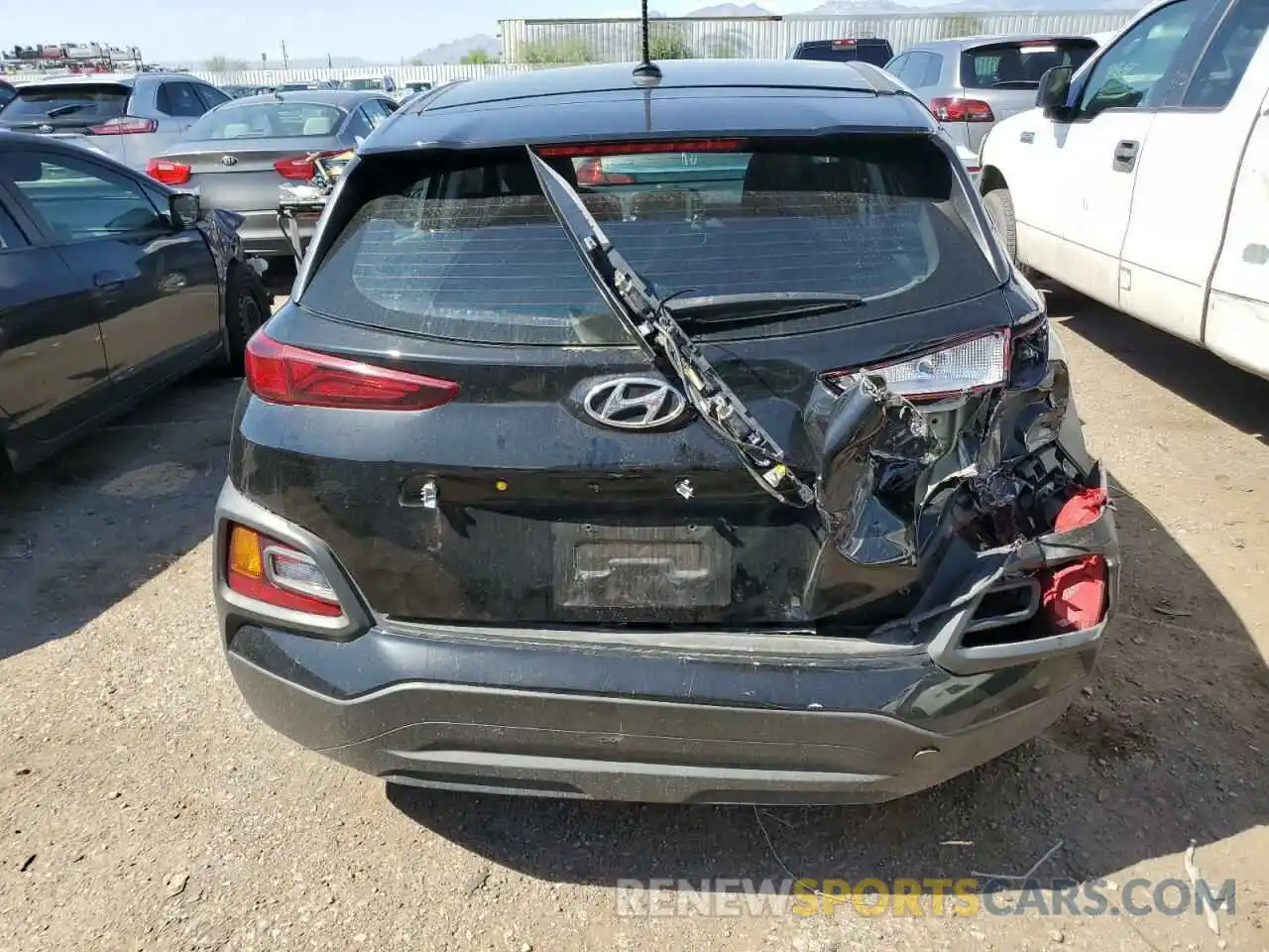 6 Photograph of a damaged car KM8K12AA6MU722270 HYUNDAI KONA 2021