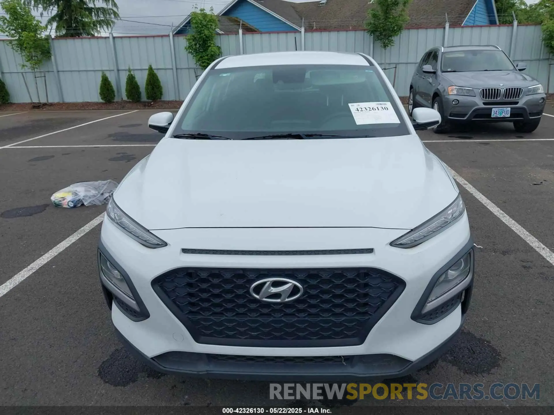 13 Photograph of a damaged car KM8K12AA7MU609122 HYUNDAI KONA 2021