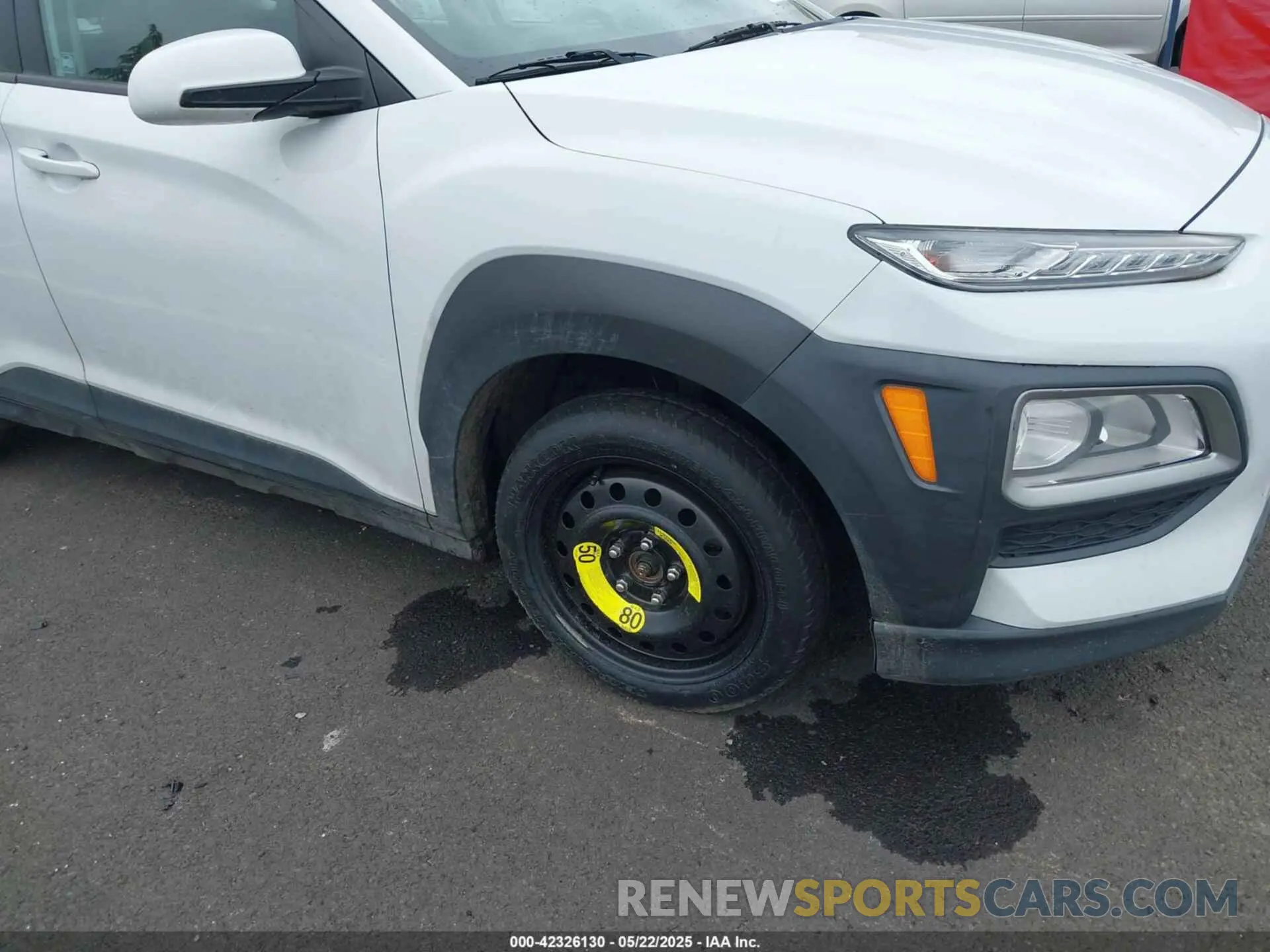 6 Photograph of a damaged car KM8K12AA7MU609122 HYUNDAI KONA 2021