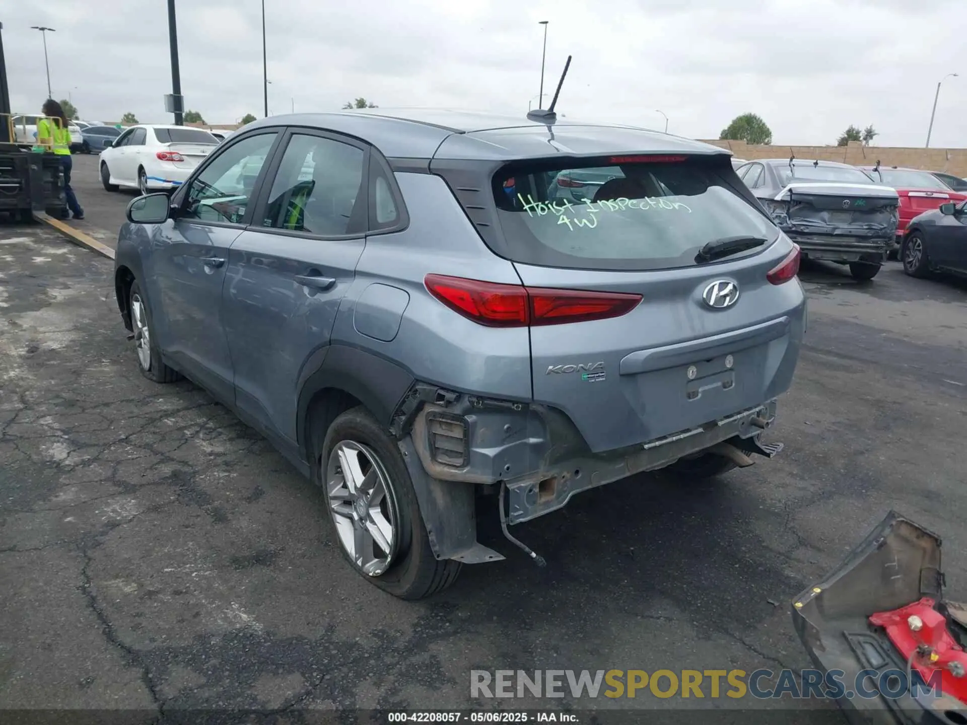 15 Photograph of a damaged car KM8K12AA7MU610867 HYUNDAI KONA 2021