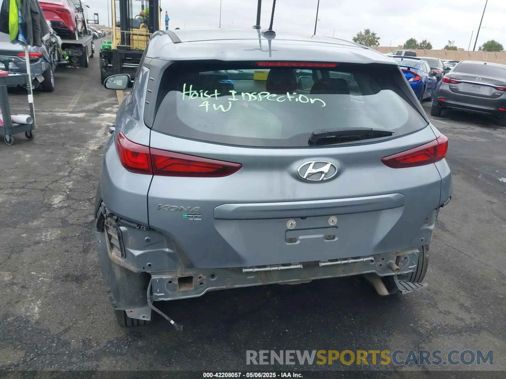 20 Photograph of a damaged car KM8K12AA7MU610867 HYUNDAI KONA 2021
