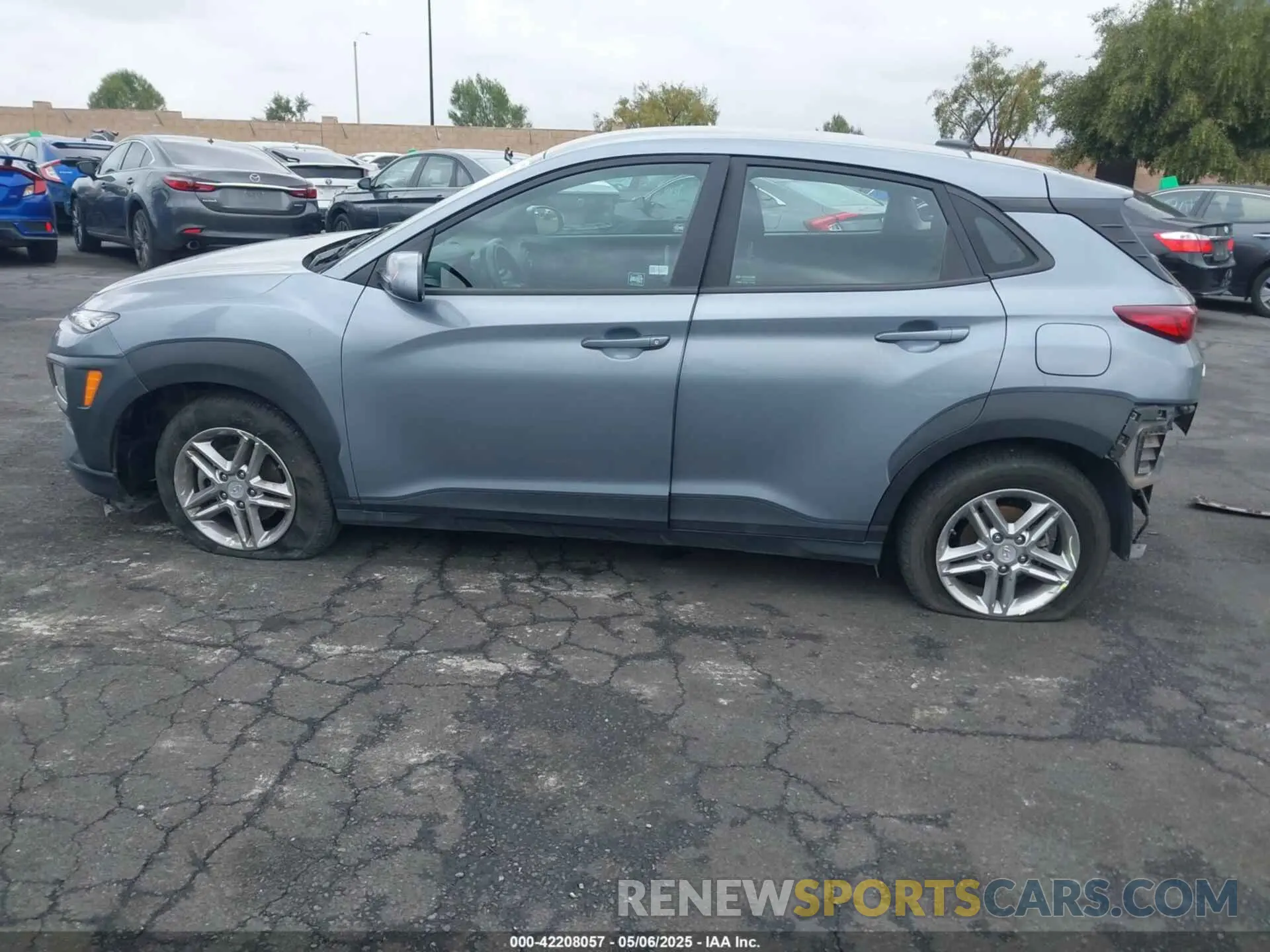 6 Photograph of a damaged car KM8K12AA7MU610867 HYUNDAI KONA 2021