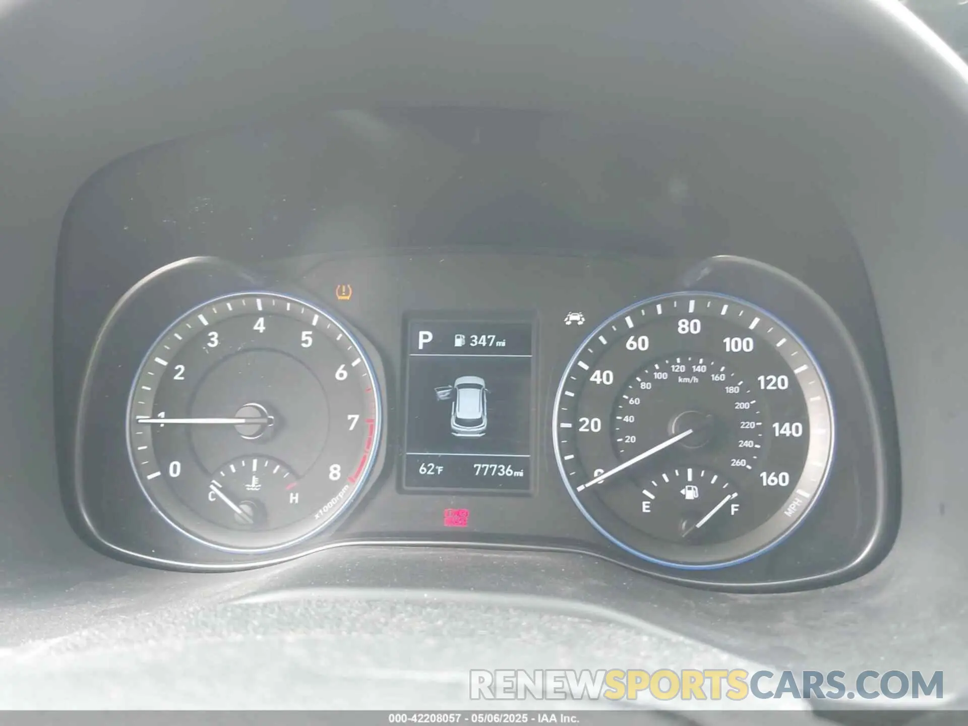 7 Photograph of a damaged car KM8K12AA7MU610867 HYUNDAI KONA 2021