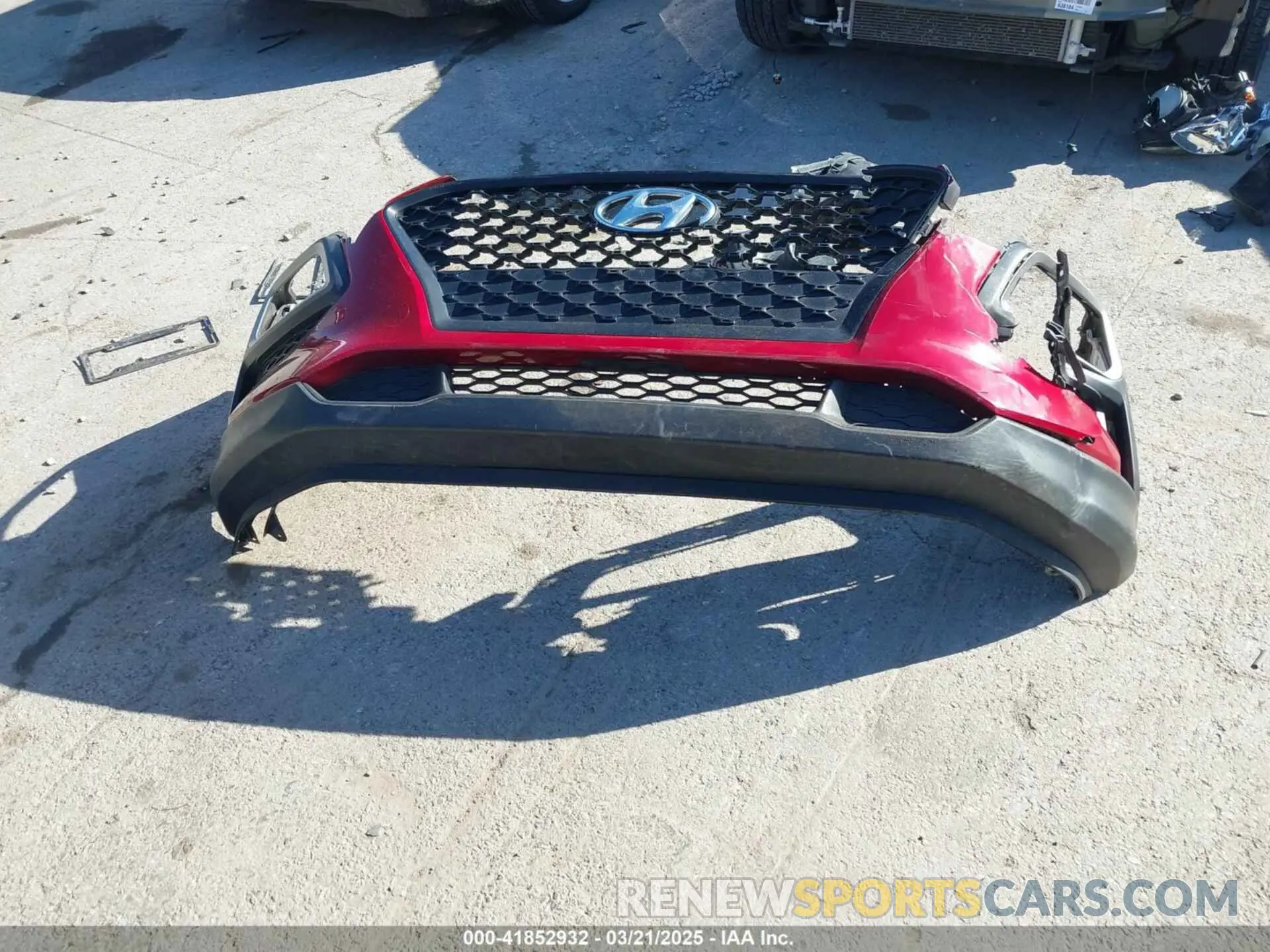 12 Photograph of a damaged car KM8K12AA7MU645814 HYUNDAI KONA 2021