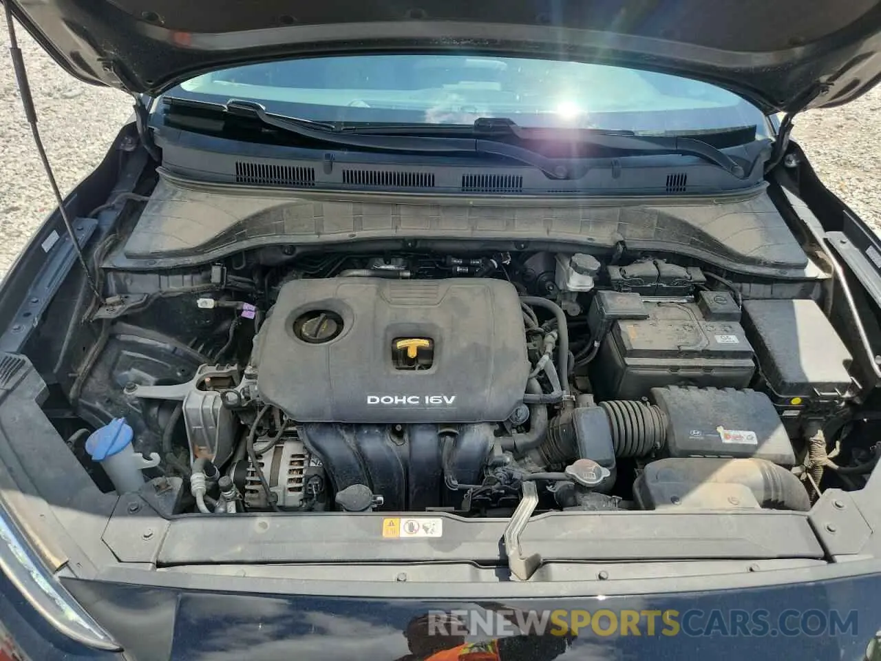 11 Photograph of a damaged car KM8K12AA7MU726084 HYUNDAI KONA 2021