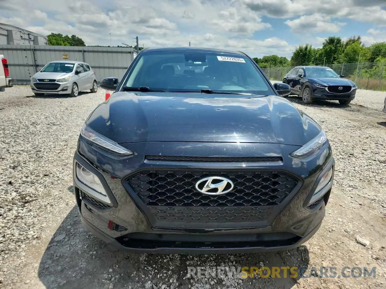 5 Photograph of a damaged car KM8K12AA7MU726084 HYUNDAI KONA 2021