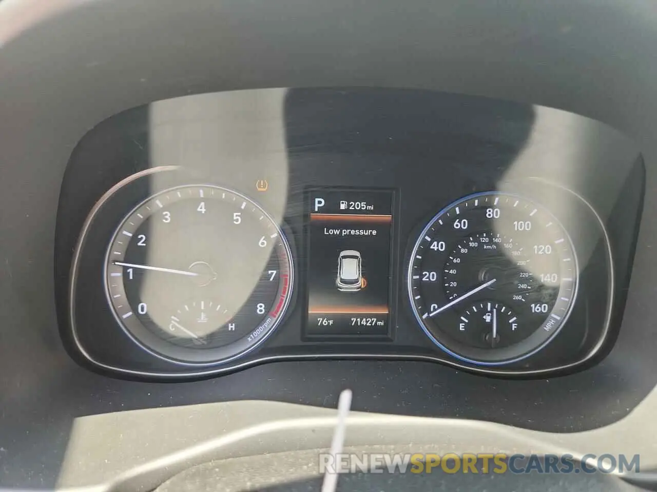 9 Photograph of a damaged car KM8K12AA7MU726084 HYUNDAI KONA 2021