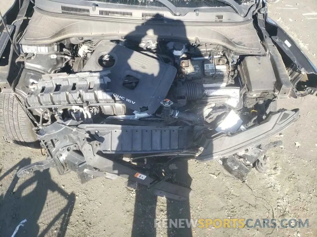 13 Photograph of a damaged car KM8K12AA8MU641013 HYUNDAI KONA 2021