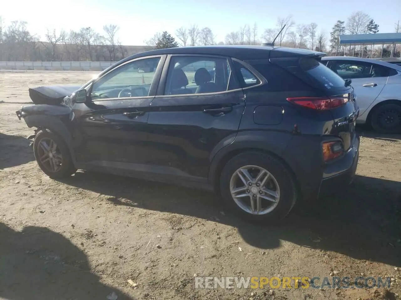 2 Photograph of a damaged car KM8K12AA8MU641013 HYUNDAI KONA 2021