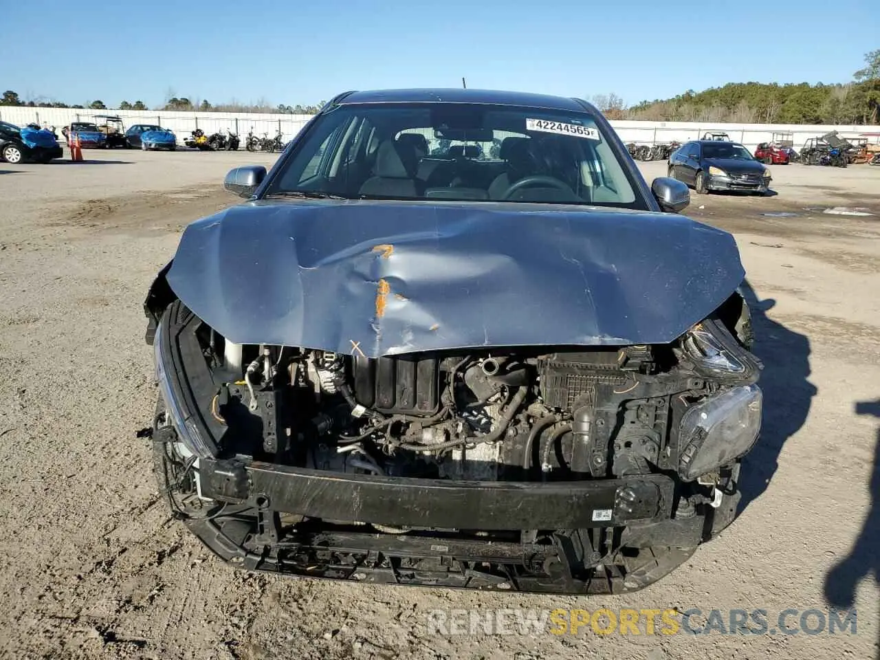 5 Photograph of a damaged car KM8K12AA8MU644252 HYUNDAI KONA 2021