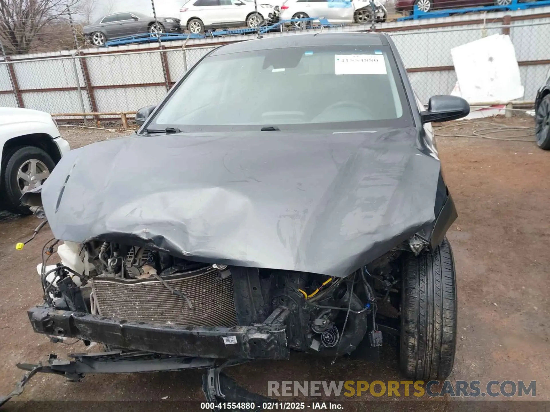 12 Photograph of a damaged car KM8K12AA8MU646065 HYUNDAI KONA 2021