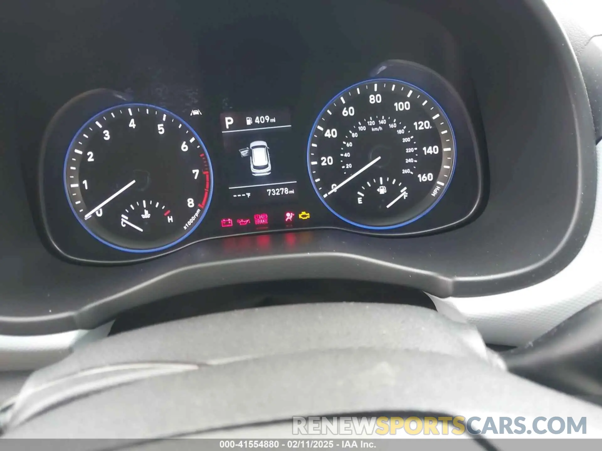 7 Photograph of a damaged car KM8K12AA8MU646065 HYUNDAI KONA 2021