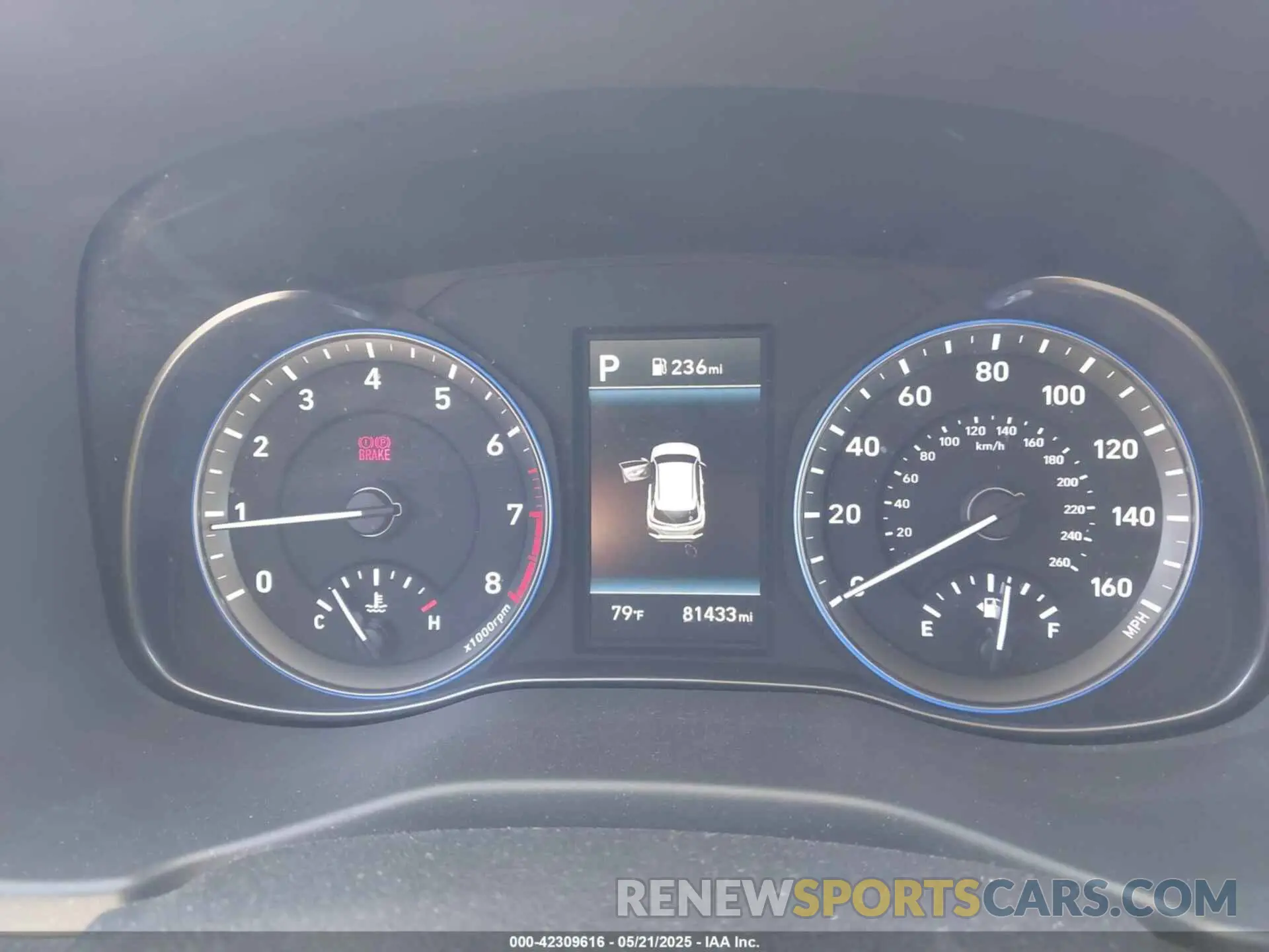7 Photograph of a damaged car KM8K12AA8MU752287 HYUNDAI KONA 2021