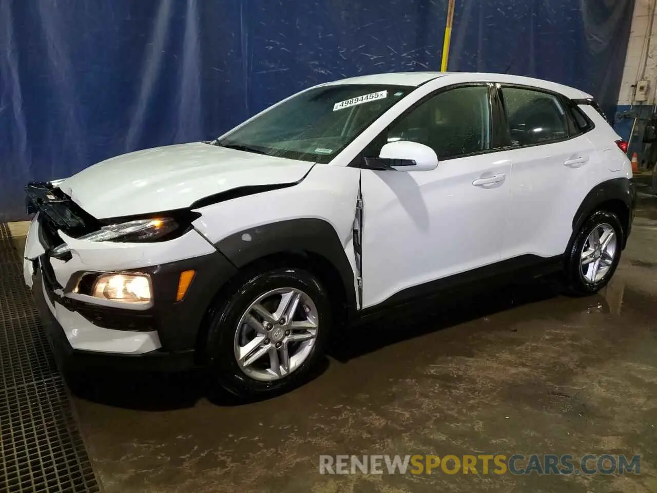 1 Photograph of a damaged car KM8K12AA9MU613138 HYUNDAI KONA 2021