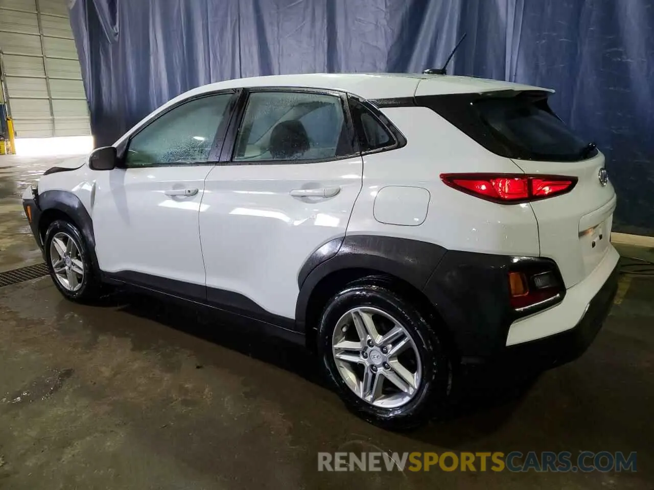 2 Photograph of a damaged car KM8K12AA9MU613138 HYUNDAI KONA 2021