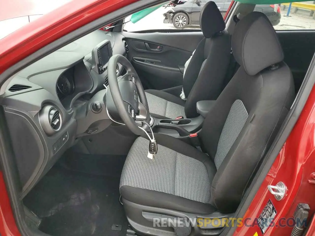 7 Photograph of a damaged car KM8K12AA9MU619361 HYUNDAI KONA 2021
