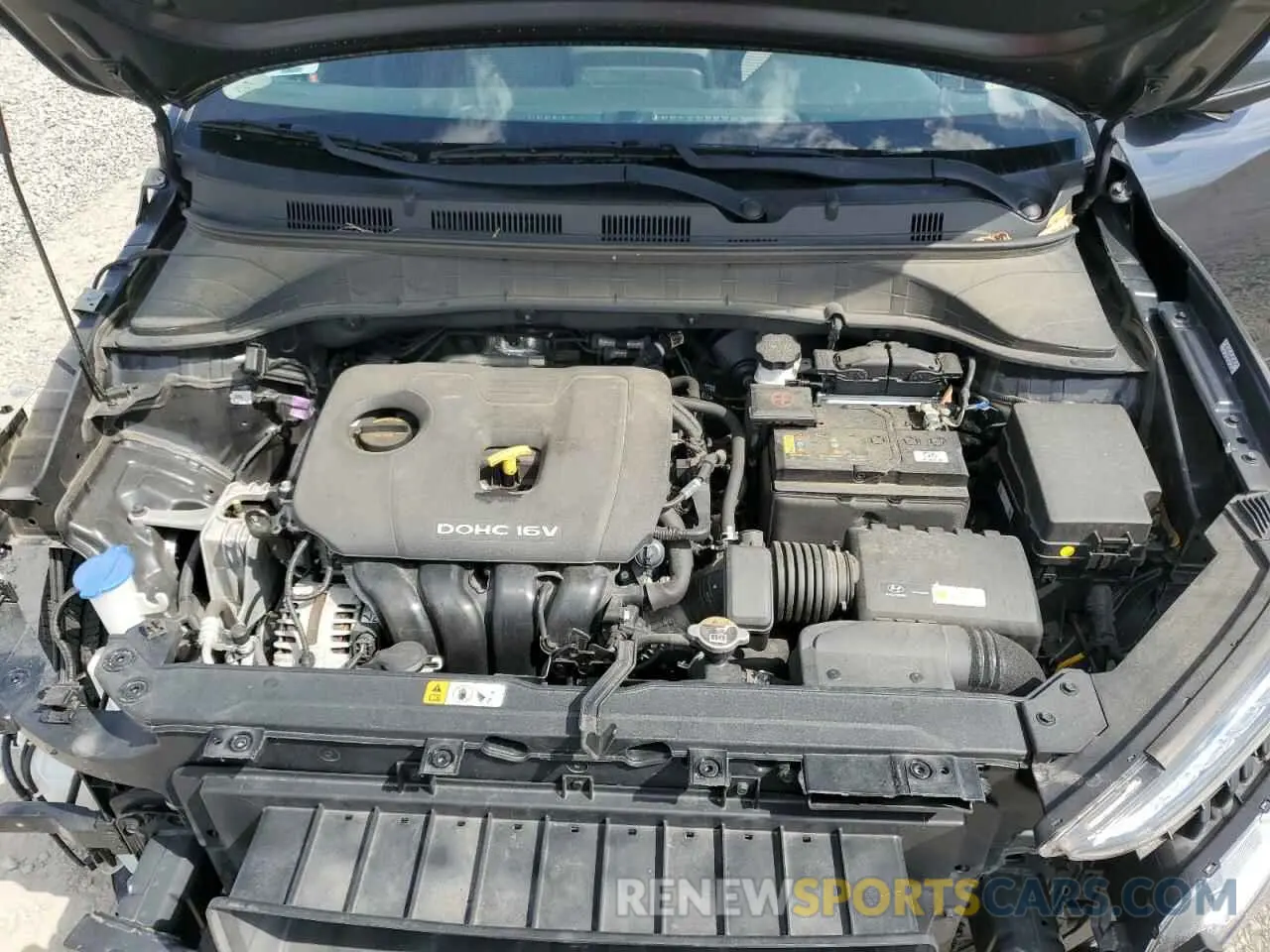 13 Photograph of a damaged car KM8K12AA9MU643143 HYUNDAI KONA 2021