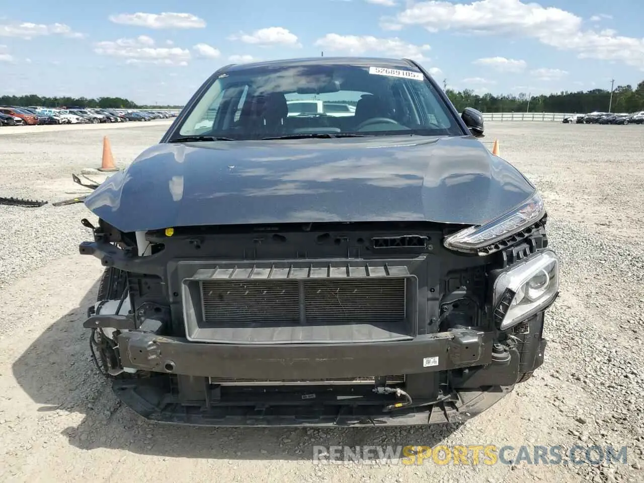 5 Photograph of a damaged car KM8K12AA9MU643143 HYUNDAI KONA 2021