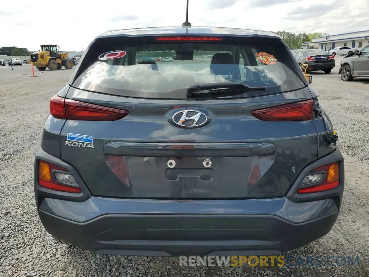 6 Photograph of a damaged car KM8K12AA9MU643143 HYUNDAI KONA 2021
