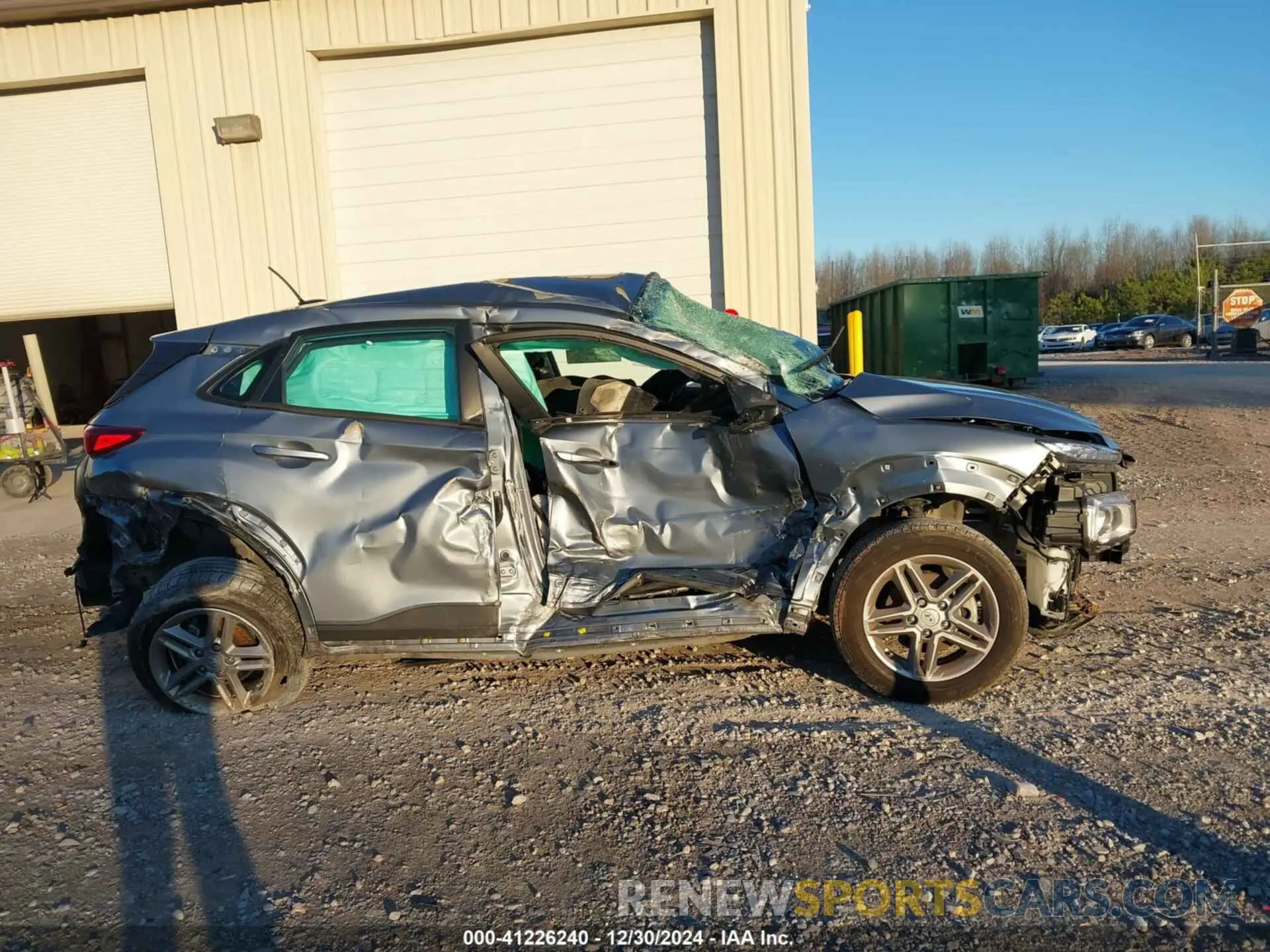 14 Photograph of a damaged car KM8K12AA9MU655308 HYUNDAI KONA 2021