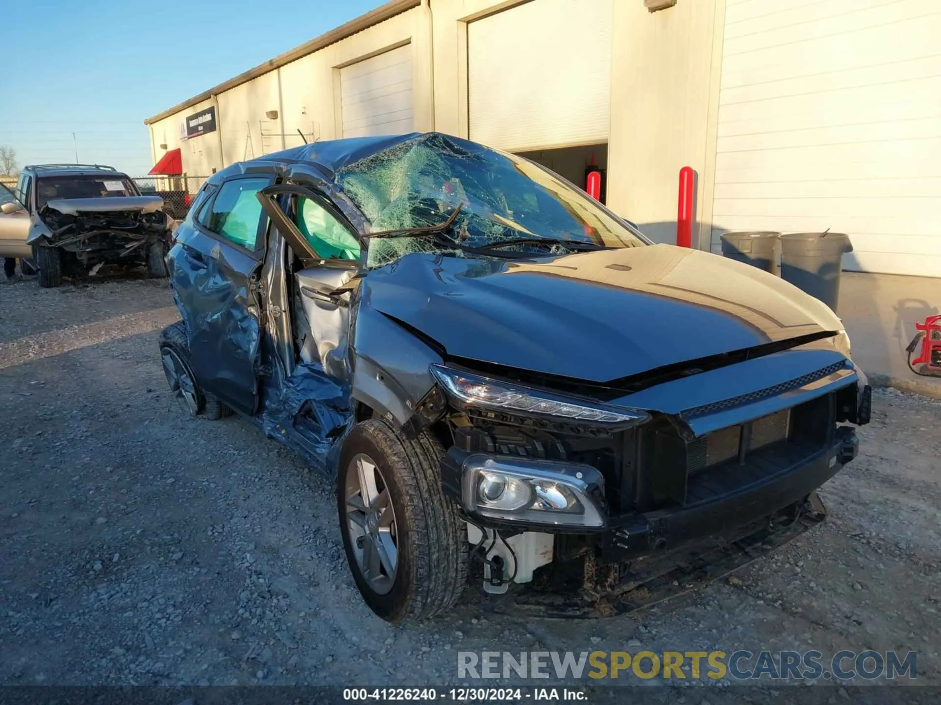 6 Photograph of a damaged car KM8K12AA9MU655308 HYUNDAI KONA 2021