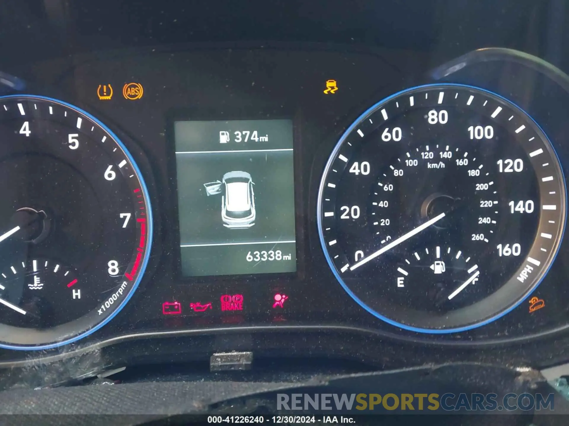7 Photograph of a damaged car KM8K12AA9MU655308 HYUNDAI KONA 2021