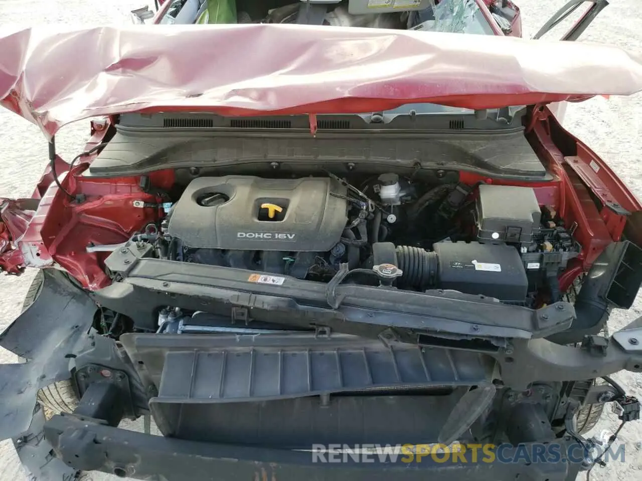 11 Photograph of a damaged car KM8K12AA9MU748121 HYUNDAI KONA 2021
