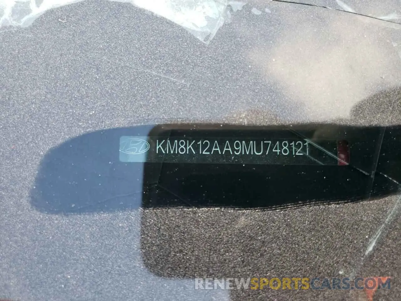 13 Photograph of a damaged car KM8K12AA9MU748121 HYUNDAI KONA 2021