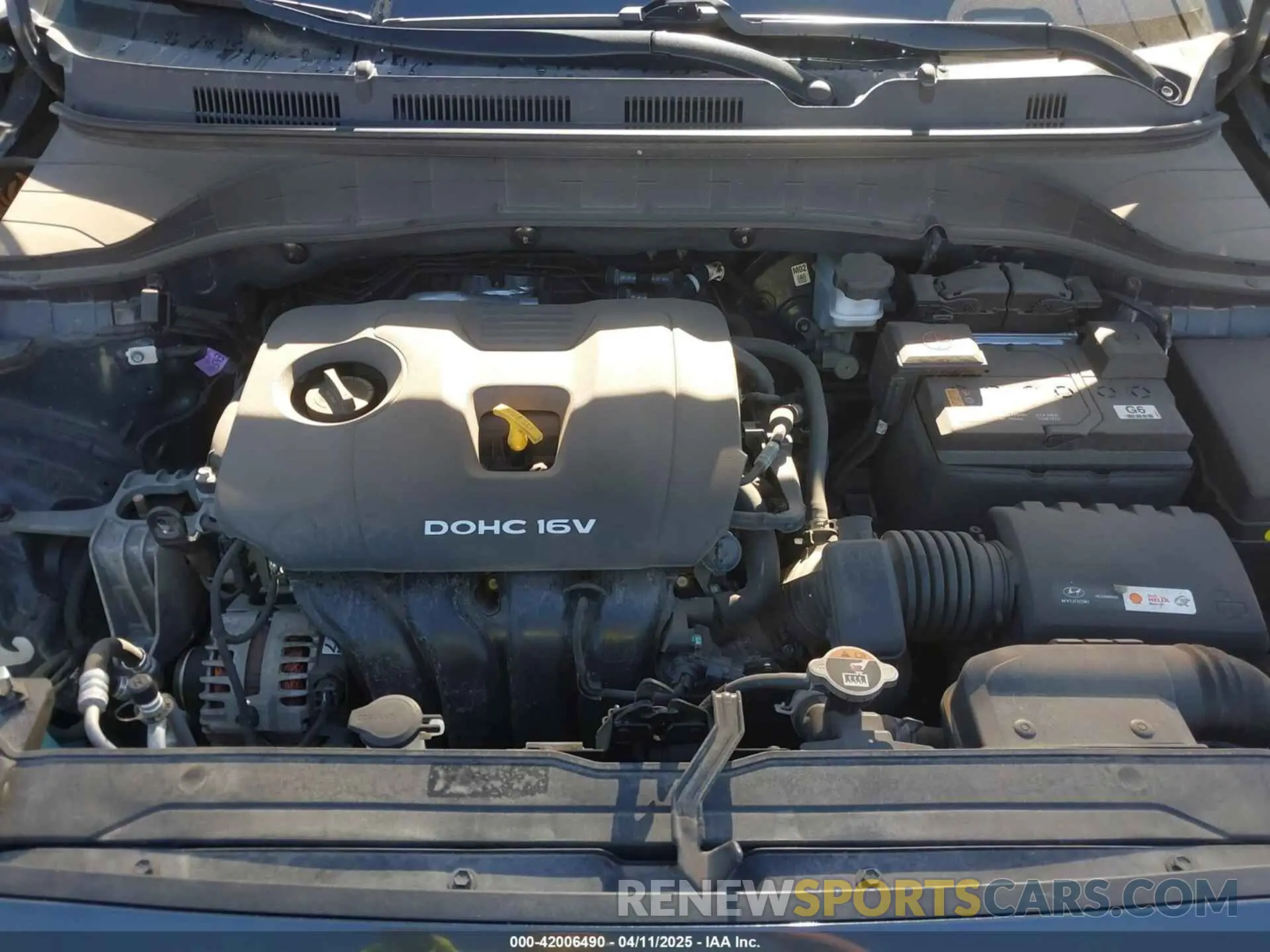 10 Photograph of a damaged car KM8K12AA9MU752475 HYUNDAI KONA 2021