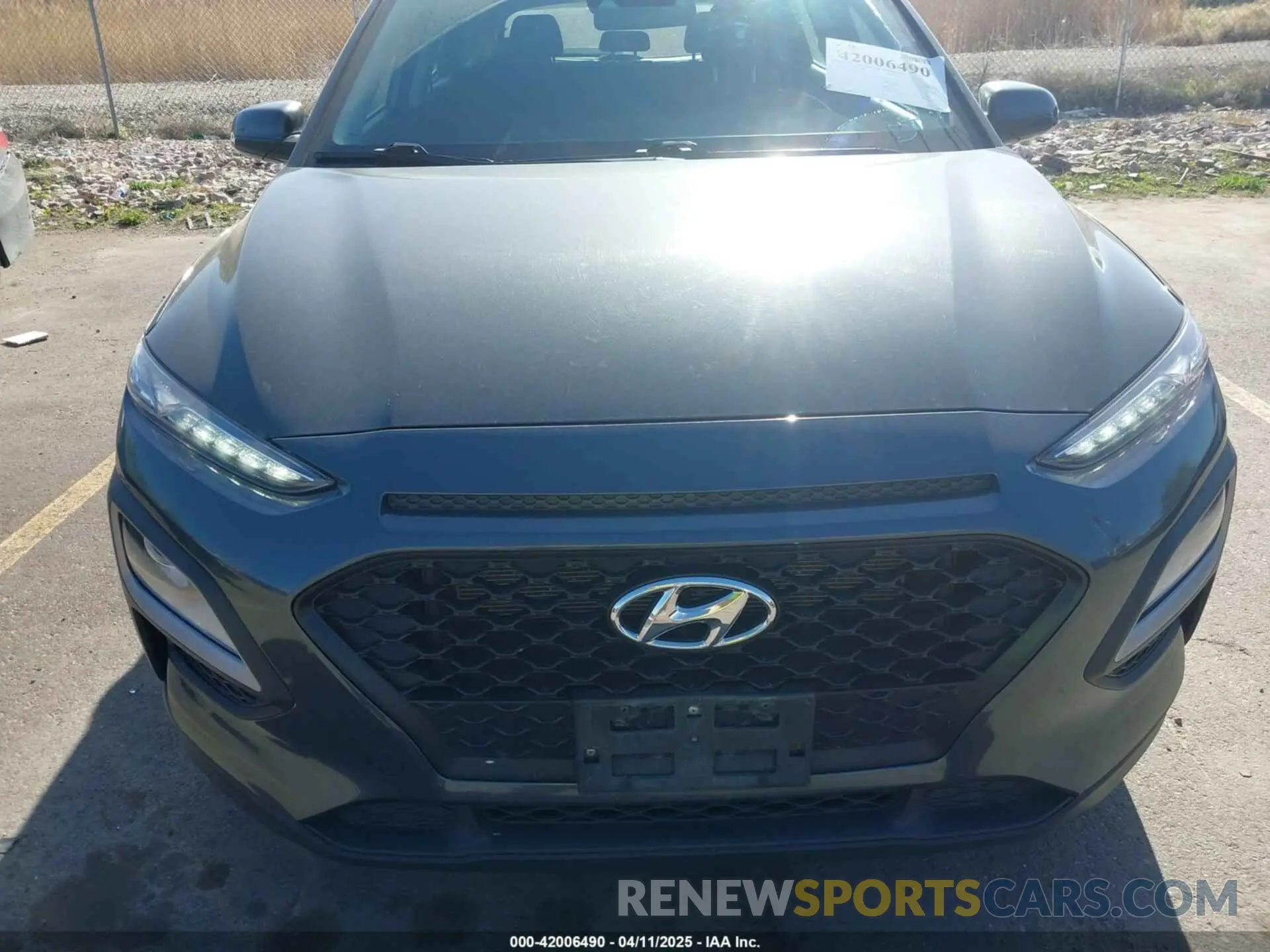 12 Photograph of a damaged car KM8K12AA9MU752475 HYUNDAI KONA 2021