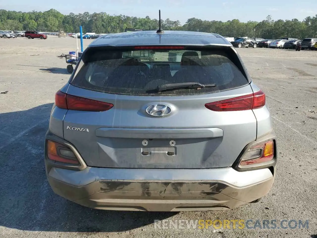 6 Photograph of a damaged car KM8K12AAXMU642258 HYUNDAI KONA 2021