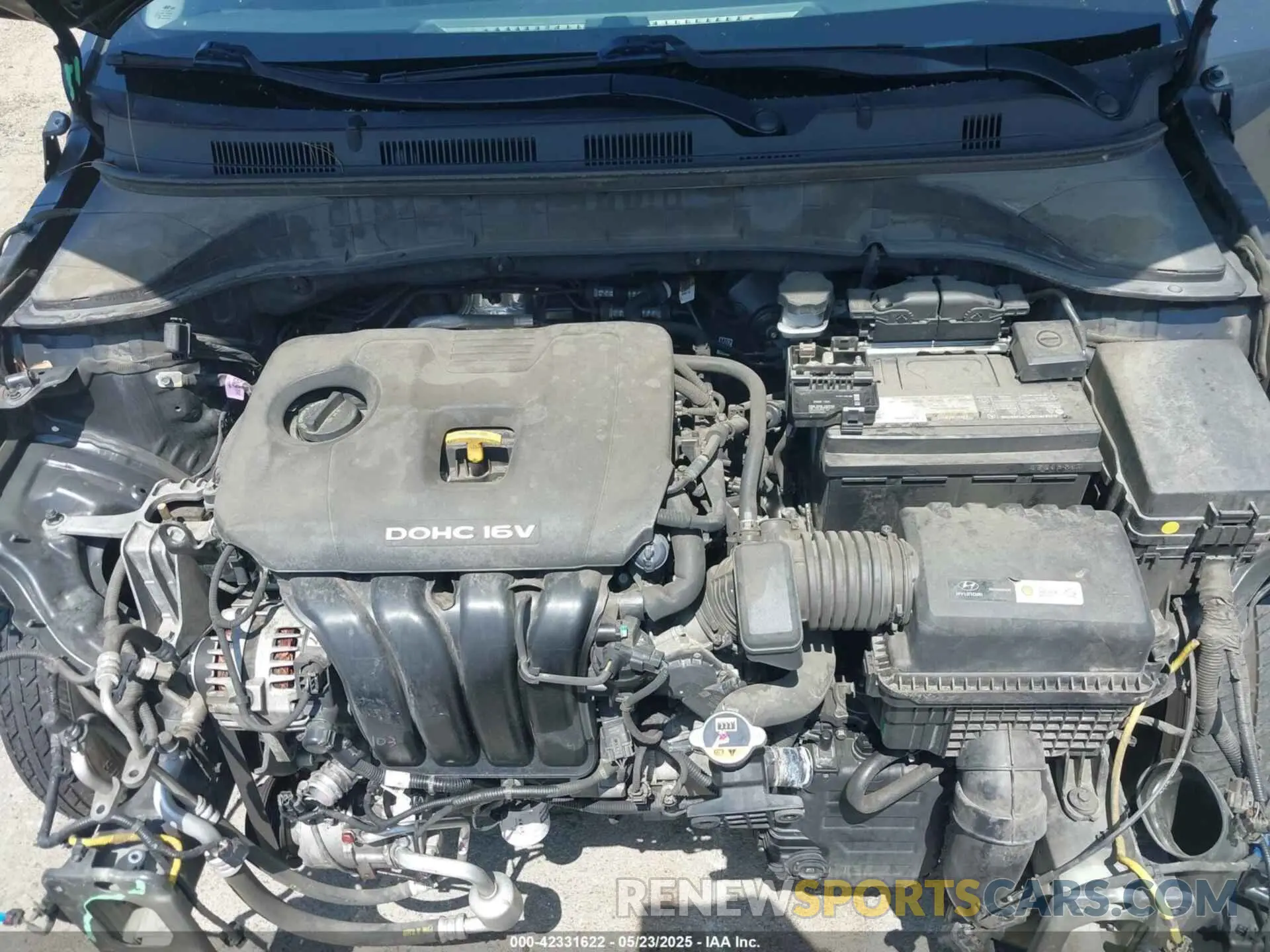 10 Photograph of a damaged car KM8K12AAXMU672103 HYUNDAI KONA 2021