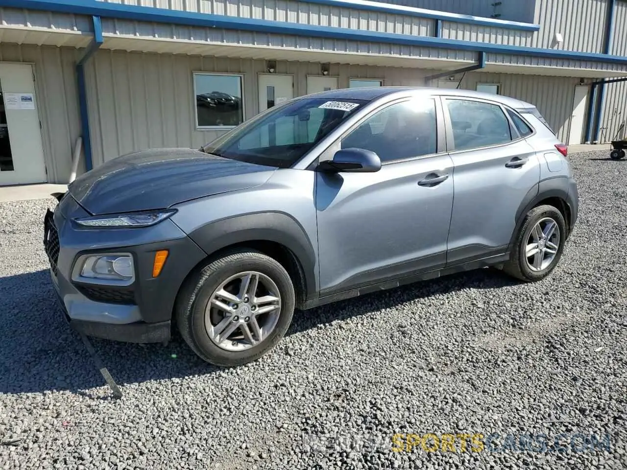 1 Photograph of a damaged car KM8K12AAXMU702555 HYUNDAI KONA 2021