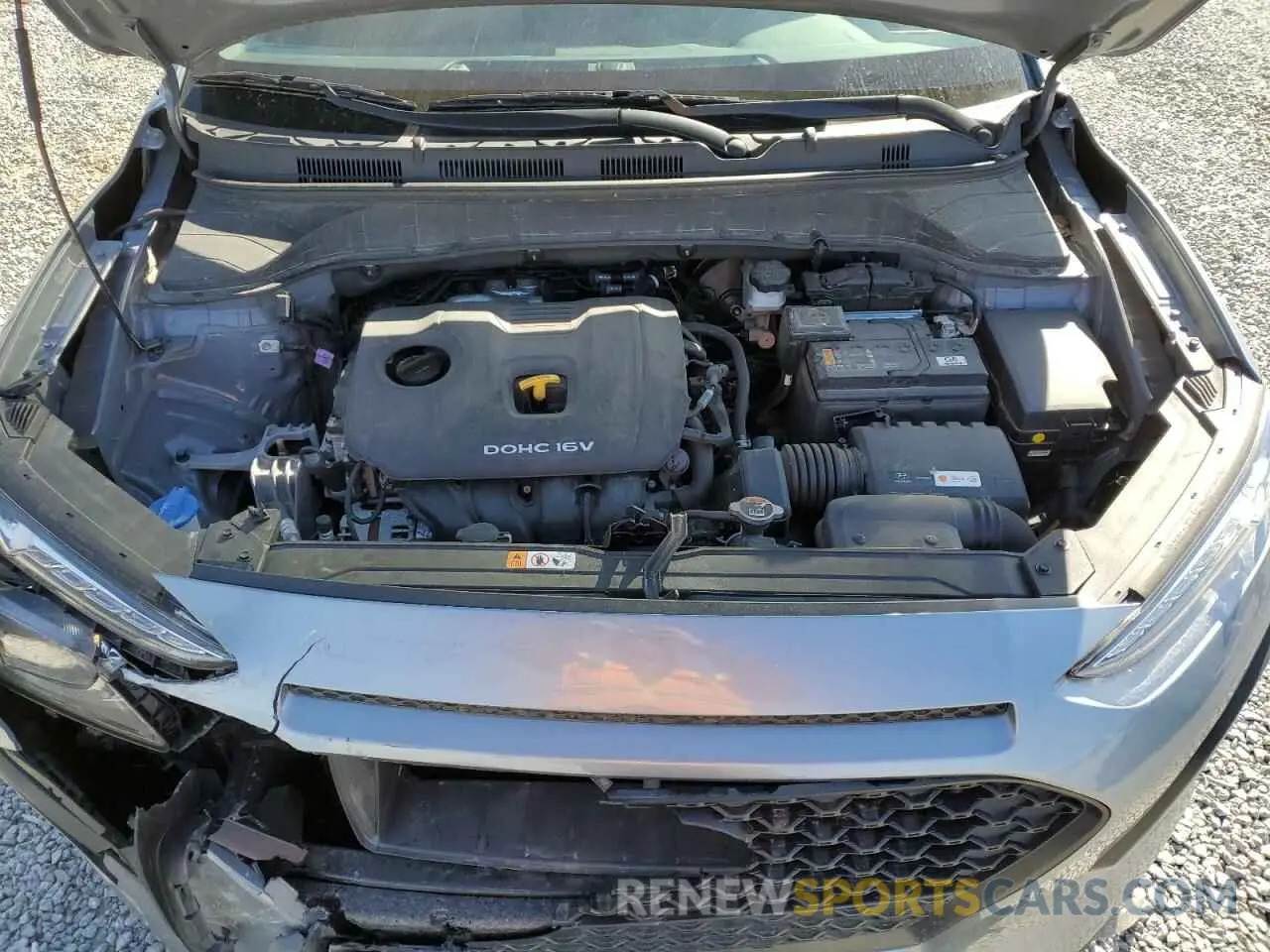 13 Photograph of a damaged car KM8K12AAXMU702555 HYUNDAI KONA 2021